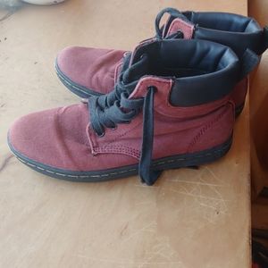 Maroon Doc Martin's